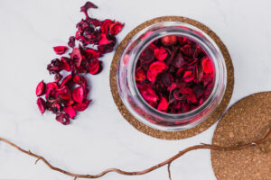 Rosehip leaves