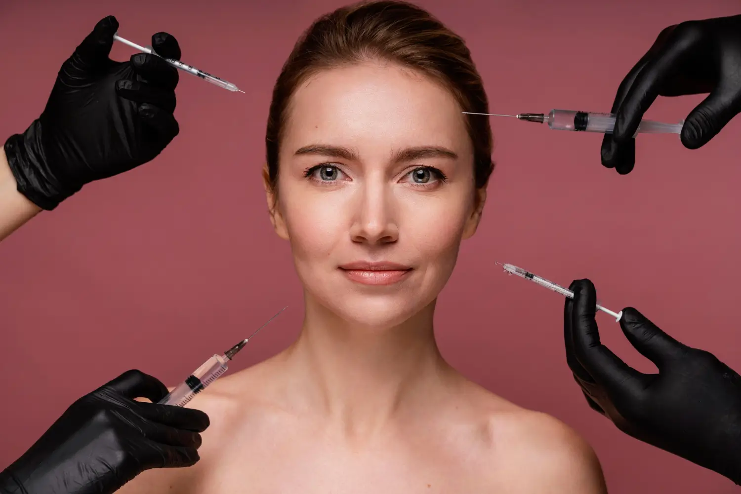 woman smolong because she does not know how does botox work