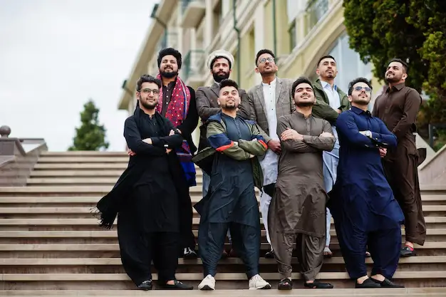 a group of young doctors are standing in the stairs of bishkek kyrgyzstan