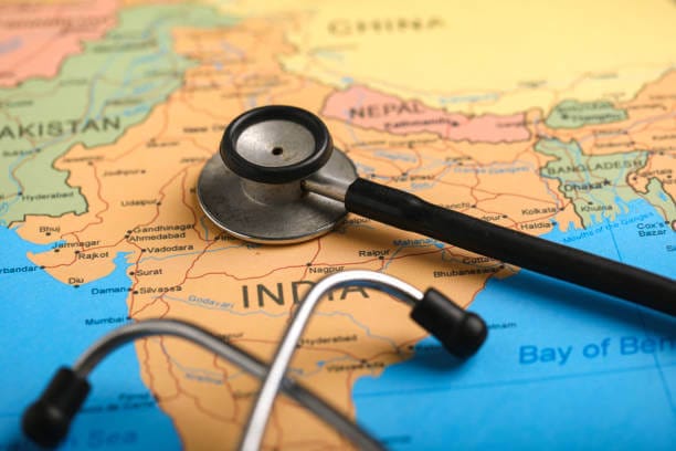 a steth on asia map