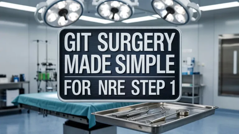 GIT Surgery Made Simple
