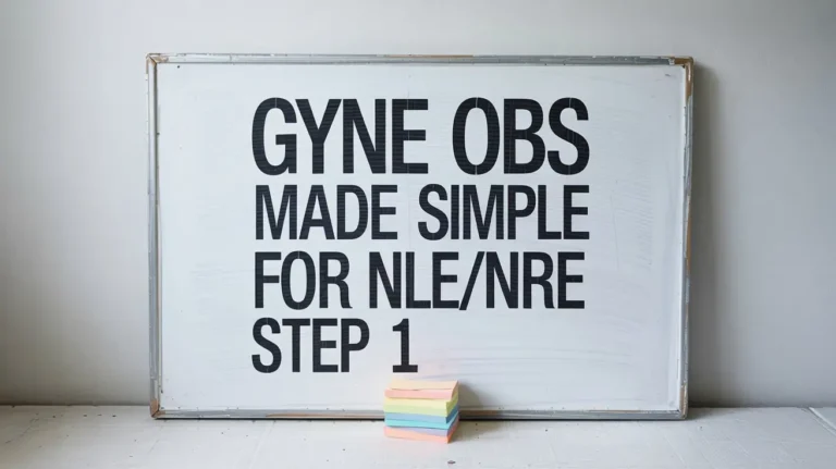 Gyne Obs Made Simple