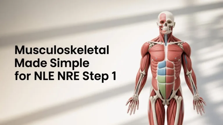Musculoskeletal Made Simple For NLE NRE Step 1