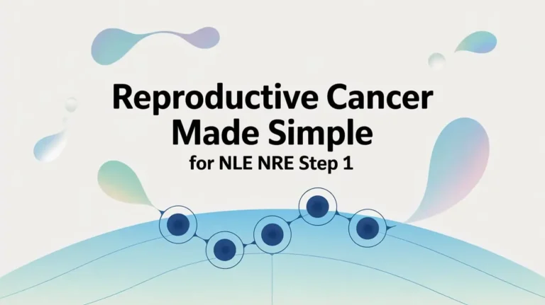 Reproductive Cancer Made Simple For NLE NRE Step 1