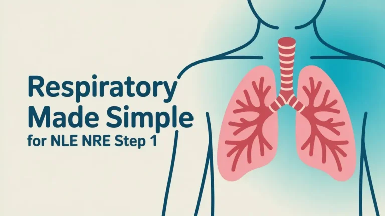 Respiratory Made Simple For NLE NRE Step 1