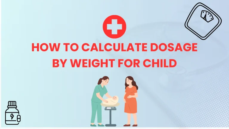 calculate dosage by weight for child step by step guide