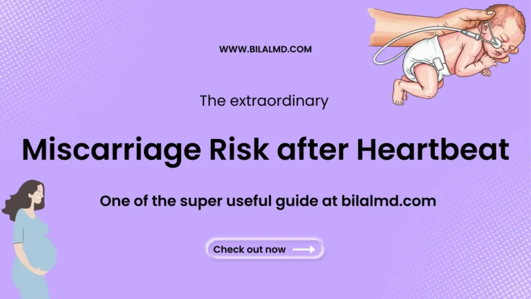 miscarriage risk after heartbeat